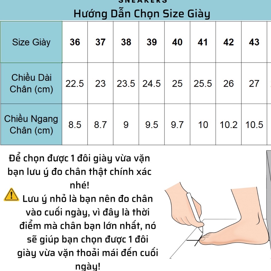 Giày Thể Thao Nữ Ngô Thắng JD Hồng Đen Cao