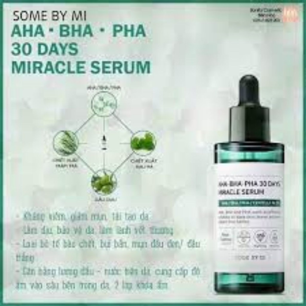 SERUM Some By Mi AHA - BHA - PHA 30day Mirade Toner