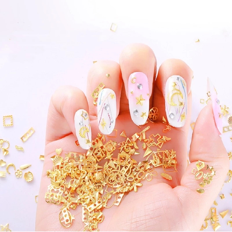 Hộp phụ kiện trang trí móng tay 3D 12 ngăn chuyên nghiệp