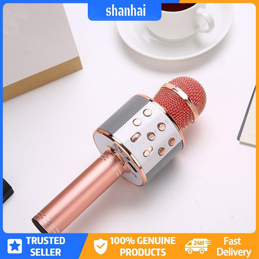 Điện thoại di động Karaoke Palm Ktv Bộ ngưng tụ không dây Micrô Karaoke trực tiếp | BigBuy360 - bigbuy360.vn