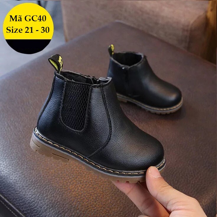 Giày boot, bốt Chelsea cho bé GC40