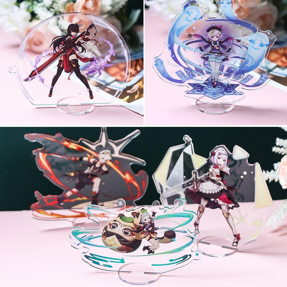 Bảng Hiệu Đứng Bằng Acrylic Mềm Mại Họa Tiết Hoạt Hình Trang Trí Bộ Sưu Tập Game