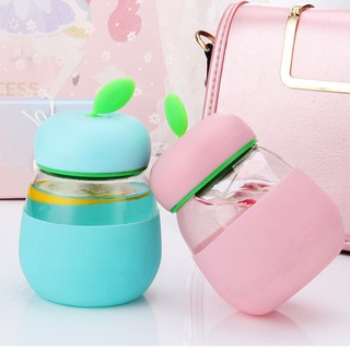 [THANH LÝ] Bình Thủy Tinh Giữ Nhiệt, Ủ Sữa, Nước 320ML Mẫu Mới - Tặng 1 chong chóng