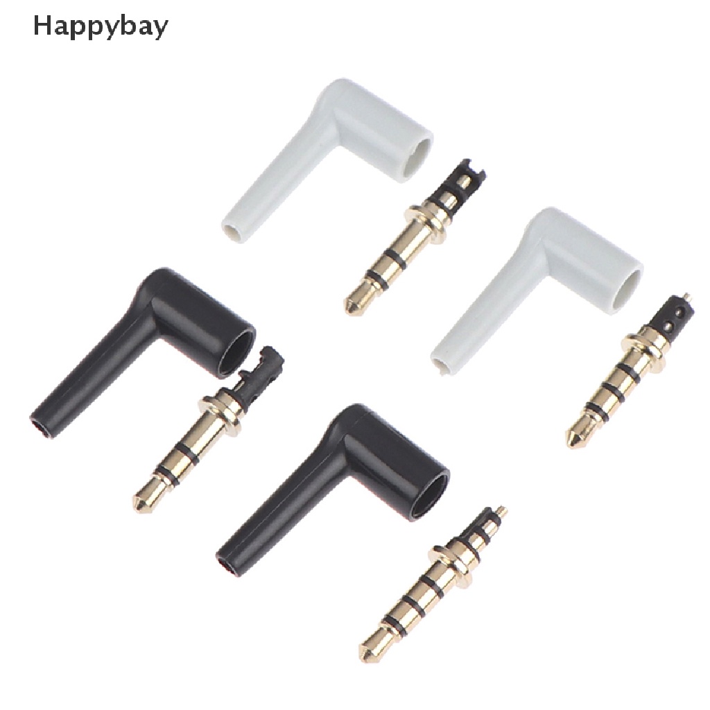 Bộ 2 Loa Âm Thanh Mạ Vàng 90 Độ 3.5mm 3 4 Chất Lượng Cao