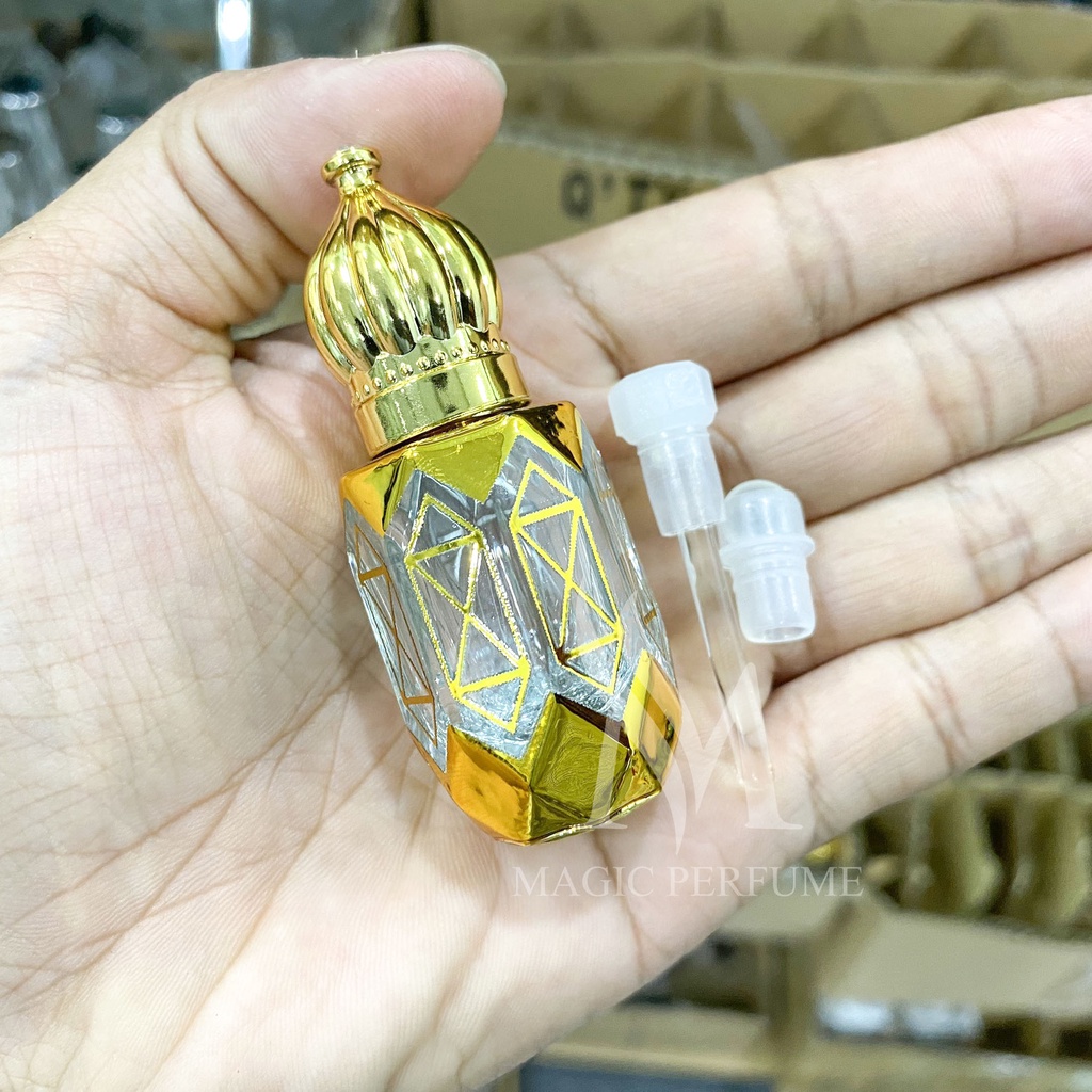 Chai lọ chiết nước hoa, tinh dầu bi lăn cao cấp dung tích 6ml