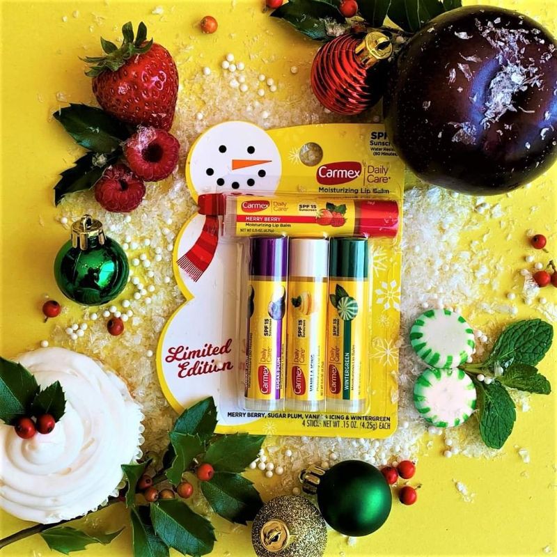 Son dưỡng môi Carmex chuẩn USA phiên bản Limited Noel 2020 | BigBuy360 - bigbuy360.vn