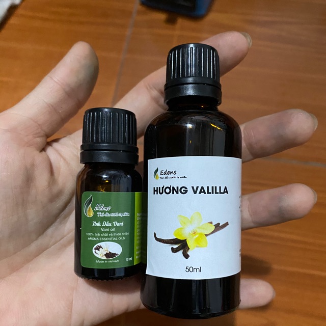 Tinh dầu hương Vani 10-50ml nguyên chất 100% thiên nhiên của Viện Hang Lâm KHCNVN