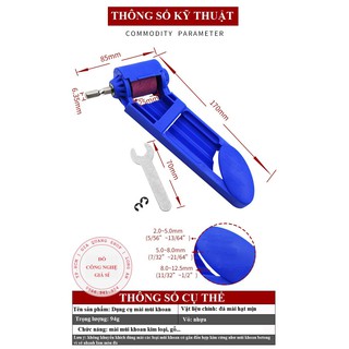 Dụng cụ mài mũi khoan