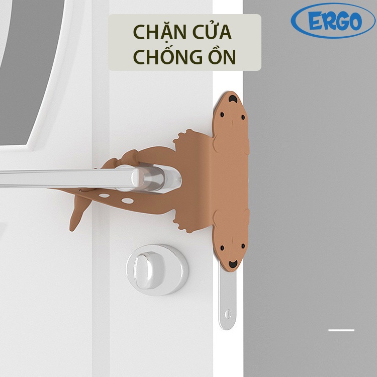 Miếng đệm cửa chống ồn tránh va đập phòng ngủ của bé