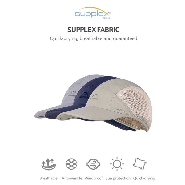 ✤┇∋Mũ lưỡi trai chống tia UV Naturehike NH18H009-T