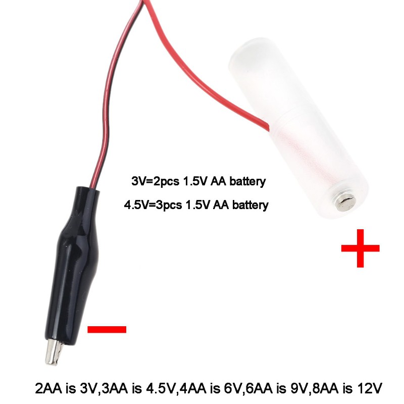 Bộ Sạc Chuyển Đổi Usb / Type-C Sang 3v 4.5v 6v 9v 12v Pin Aa