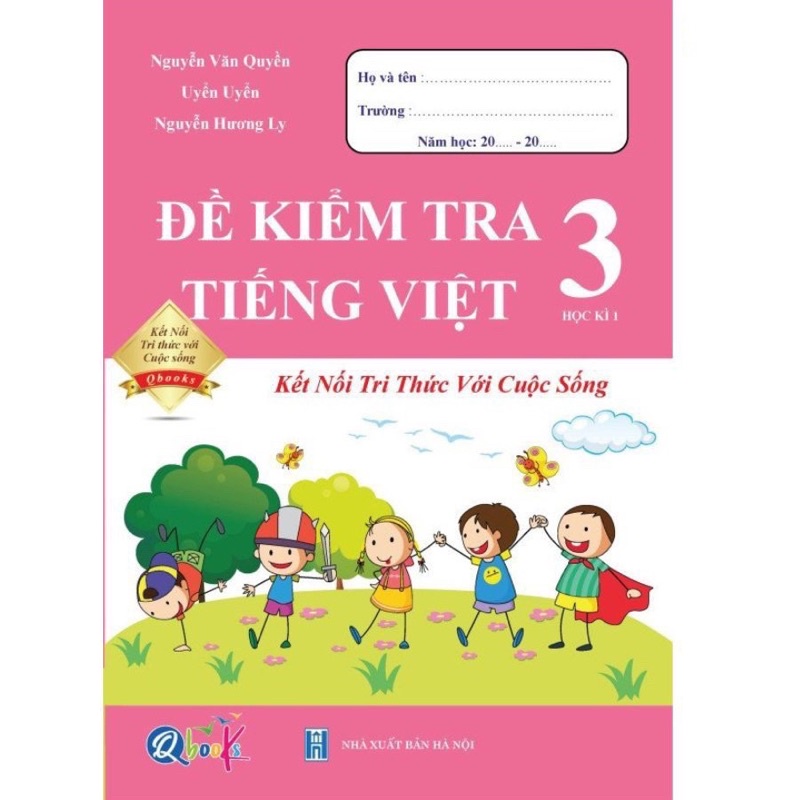 Sách - Combo Bài Tập Tuần và Đề Kiểm Tra Toán và Tiếng Việt lớp 3 - Kết Nối Tri Thức Với Cuộc Sống - Học Kì 1