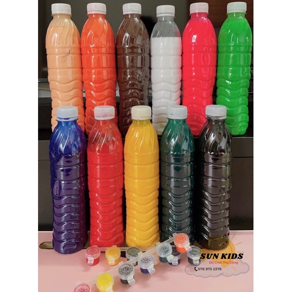 Khay Màu 6 ô 5ml
