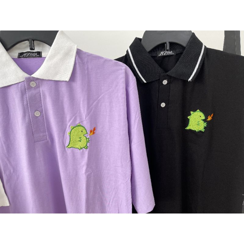 Áo Polo thêu khủng lông % hình thật B'teen