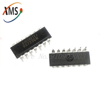 Set 5 linh kiện điện tử Ic Ua723Cn Uc723L Ua723 Dip-14 723cn 723 Dip14