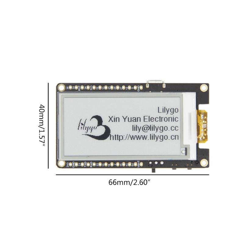 Mô Đun Phát Triển Không Dây WiFi ESP-32 LI TTGO T5 V2 3