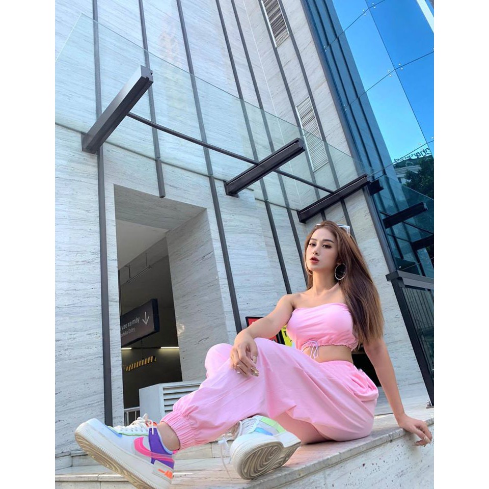 Sét Bộ Áo Quây có lót ngực quần bo gấu năng động trong phòng tập (mẫu mới)[Hermano Fashion] | BigBuy360 - bigbuy360.vn