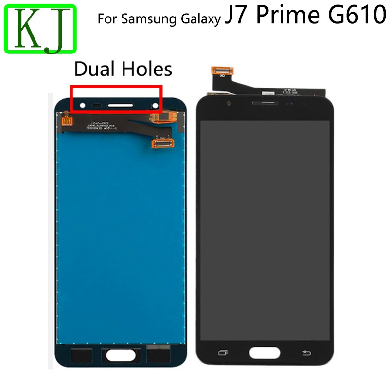 Màn hình trước LCD mặt kính cảm ứng số hóa cho Samsung Galaxy J7 Prime 2016 G610 G610F G610M