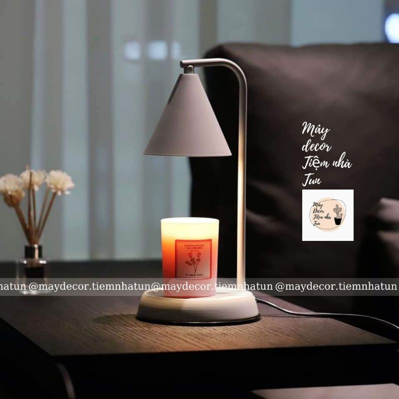 Đèn đốt nến thơm phòng MAYEBAS phong cách Vintage