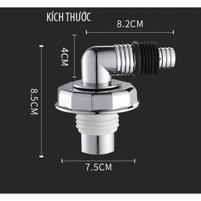 Bộ nắp cổng thoát nước dành cho máy giặt chống mùi tiện ích