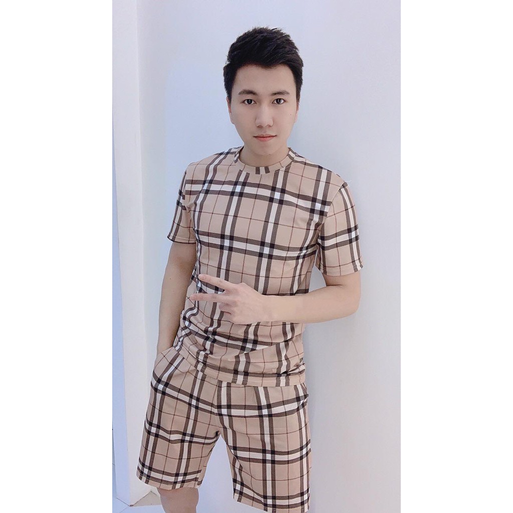 Bộ Quần Áo Cộc Tay Chất Cotton Dày Dặn Họa Tiết Cực Đẹp, Đồ Bộ Mặc Hè Siêu Mềm Siêu Mát - AF4