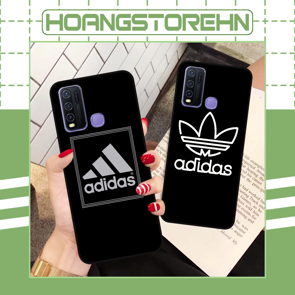 Ốp Vivo Y30 / Y50 in hình thương hiệu a.d.i.d.a.s siêu đẹp (T07 - T12)