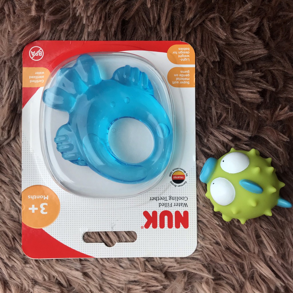 Gặm nướu hình cá NUK [Chính hãng]