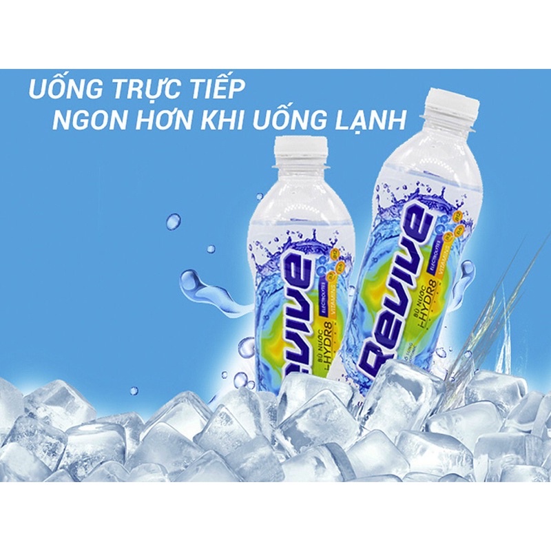 [ Mua nhiều hỗ trợ giảm giá] Lốc 6 chai Nước bù khoáng Revive muối khoáng 500ml bỗ sung nước cho cơ thể