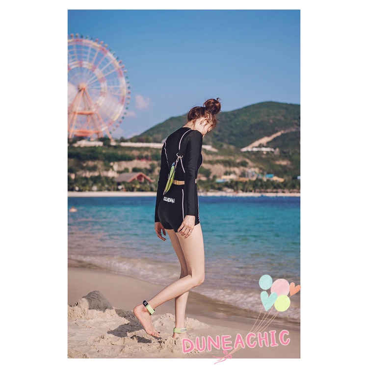 Bộ đồ bơi DUNEA dài tay thiết kế quyến rũ thời trang cho nữ
