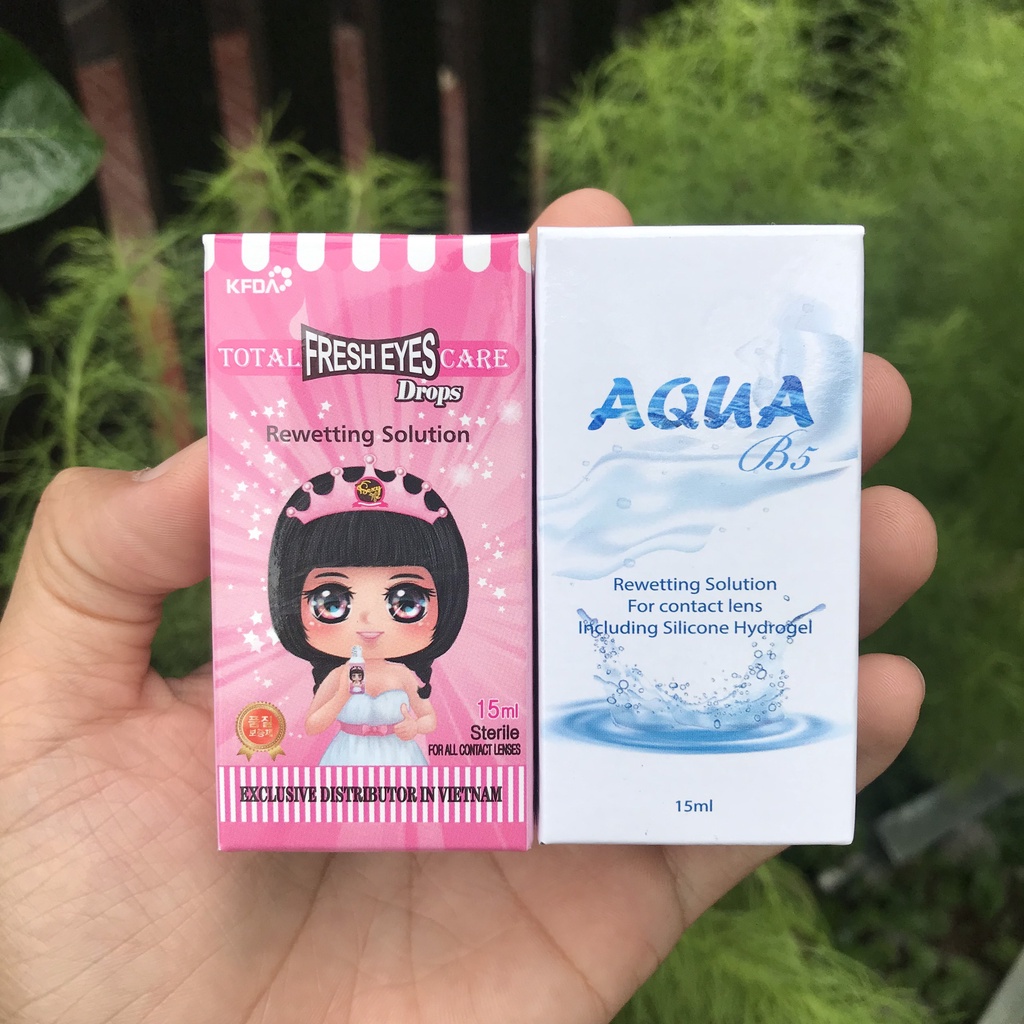 Nhỏ Mắt Lens 13ml Angel Eyes Aqua B5