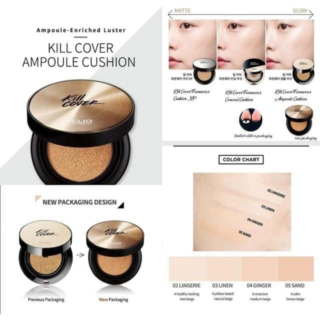 Phấn nước Cushion Clio Kill Cover Ampoule Cushion | BigBuy360 - bigbuy360.vn