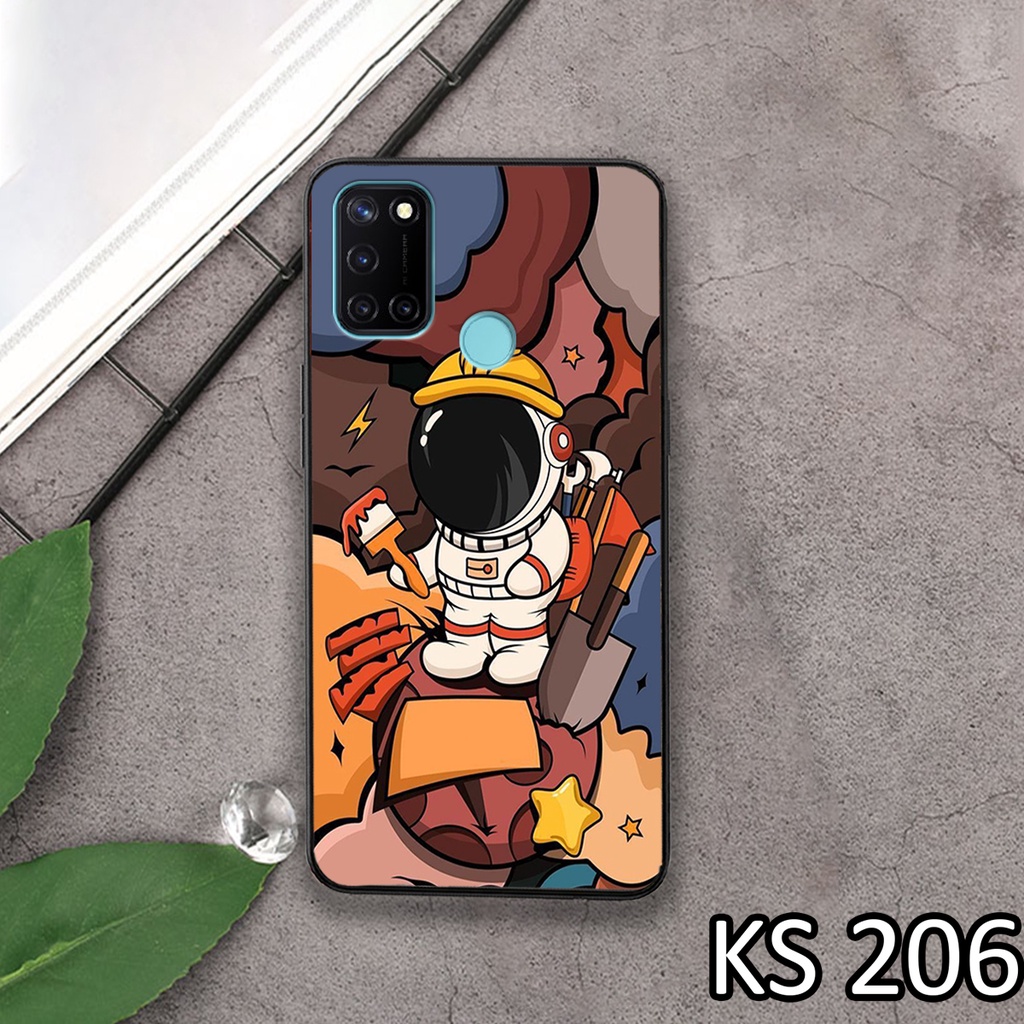 [HOT] Ốp lưng  Realme C11-2020/Realme C11-2021/Realme C12/Realme C15/Realme C17 in hình Phi hành gia siêu dễ thương