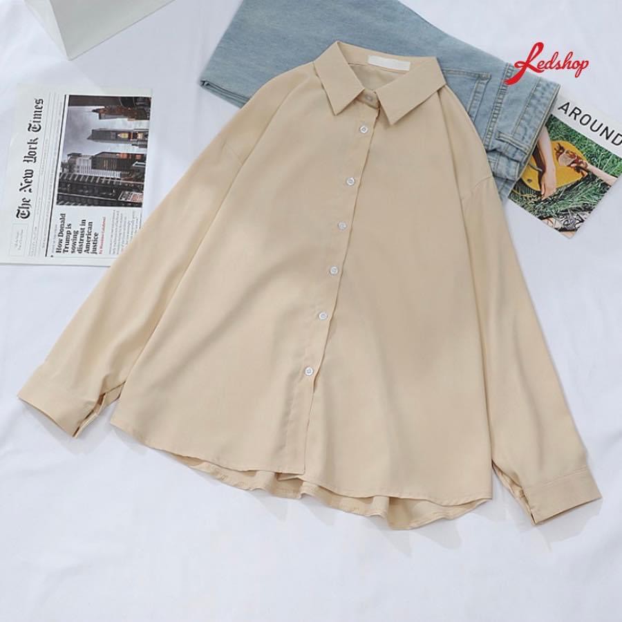 Aó sơ mi lụa dài tay, áo sơ mi công sở cao cấp | BigBuy360 - bigbuy360.vn