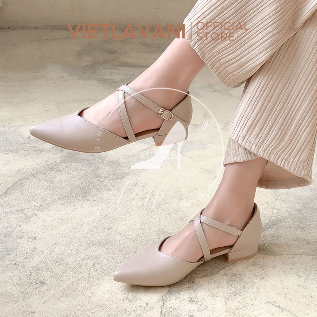 Giày nữ bệt bigsize HGB9 dây đan cá tính hàng chuẩn rất đẹp