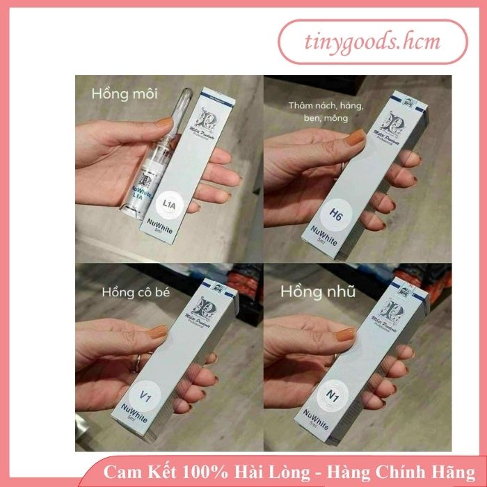 Kem Làm Hồng Nhũ Hoa - MIBITI PRUDENTE NUWHITE N1 Giúp Trắng, Hồng