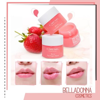 Mặt Nạ Dưỡng Và Trị Môi Thâm CARE:NEL Berry Lip Night Mask 5g