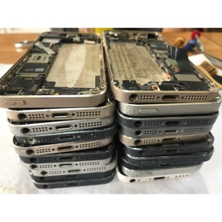 Xác cụm cáp ip5,5s khoá icloud không pin không màn vỏ xấu