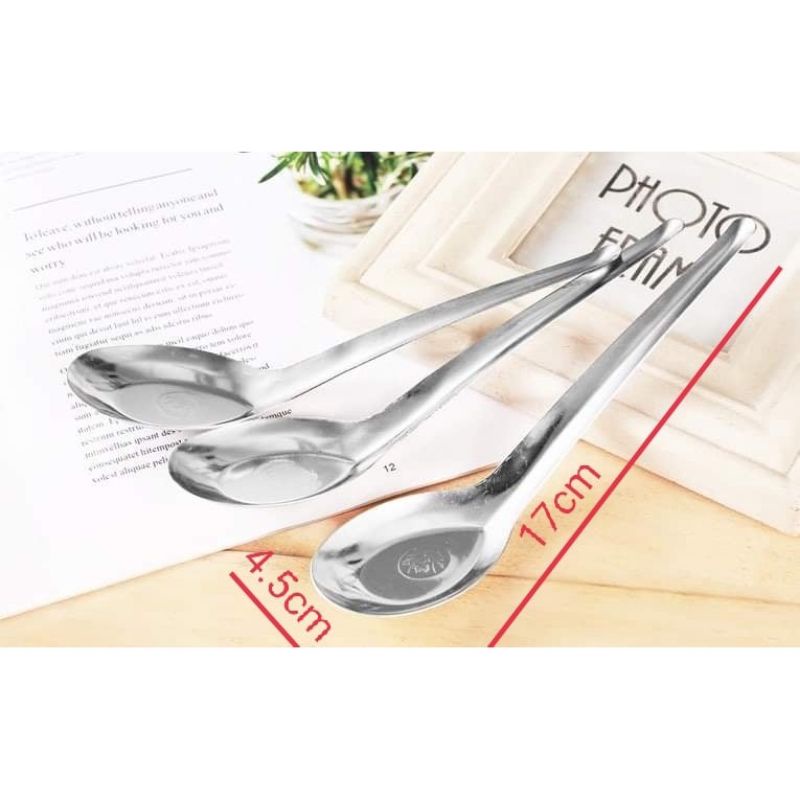 Thìa inox cán ngắn , cán dài giá sỉ