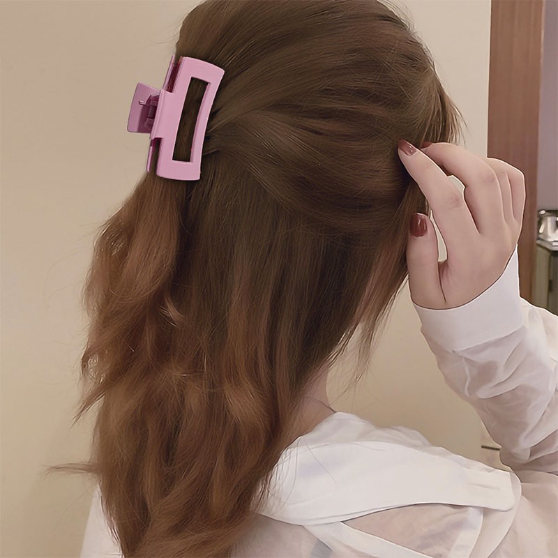 Kẹp Tóc Càng Cua Cỡ Lớn Bằng Acrylic Cho Bạn Nữ