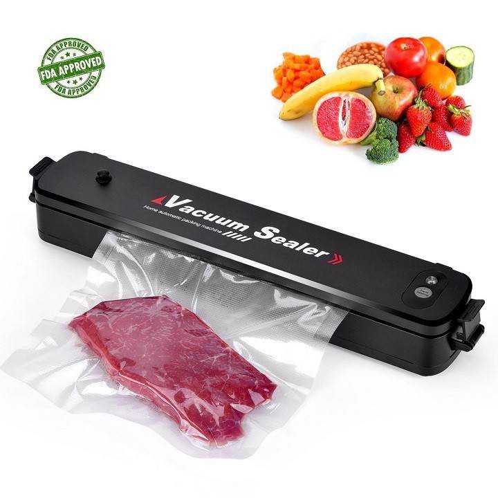 Máy hút chân không Vacuum Sealer công suất lớn, Mẫu máy hàn miêng túi mini tiện lợi, giá siêu khuyến mại