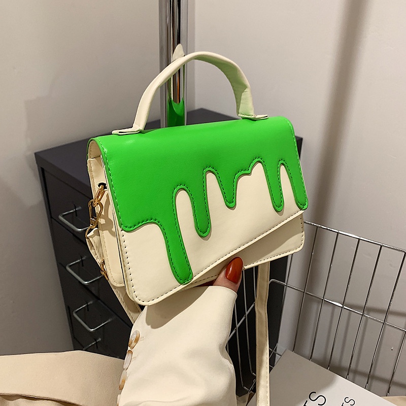 Túi Đeo Chéo Vuông Nhỏ Phong Cách Hàn Quốc Mẫu Mới 2022 Thời Trang Mùa Xuân Cho Nữ