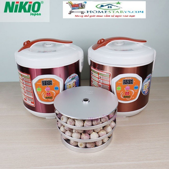 Máy làm tỏi đen Nhật Bản Nikio NK-686 - 6 lít - Model 2019