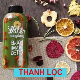 Trà Detox hoa quả sấy ( sét 30 gói + bình )