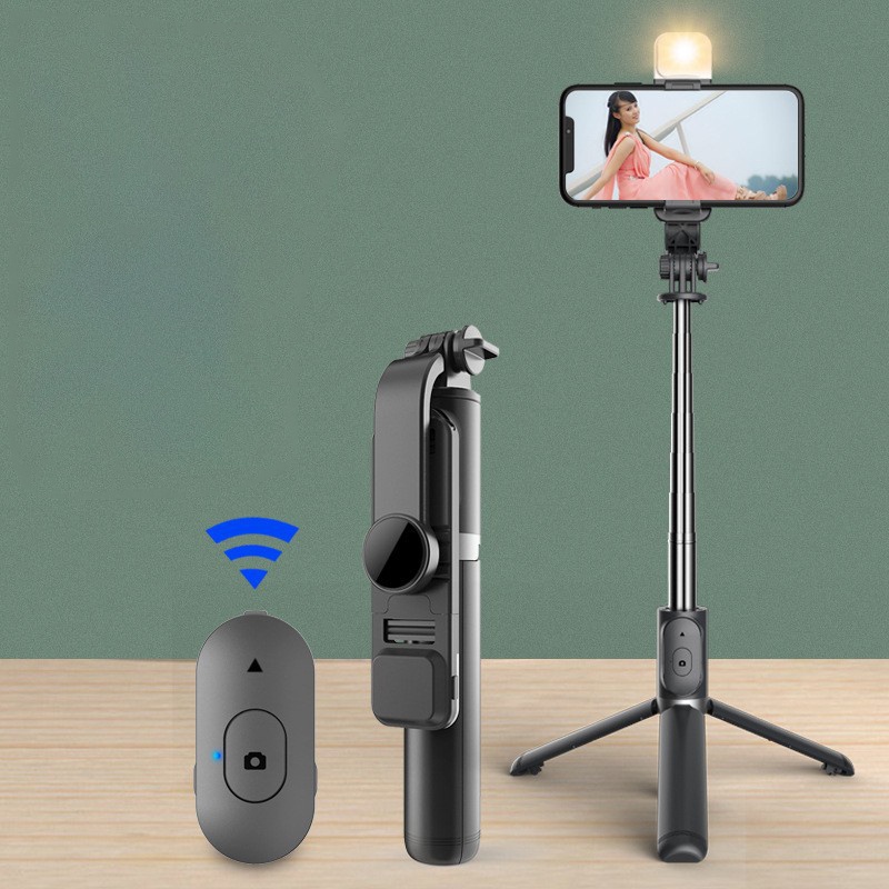 Gậy Chụp Ảnh Selfie Kết Nối Bluetooth Phong Cách Mới Cho Điện Thoại