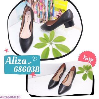 [Mã FAMALLT5 giảm 15% đơn 150k] Aliza - Giày công sở da bò 3cm 68603B
