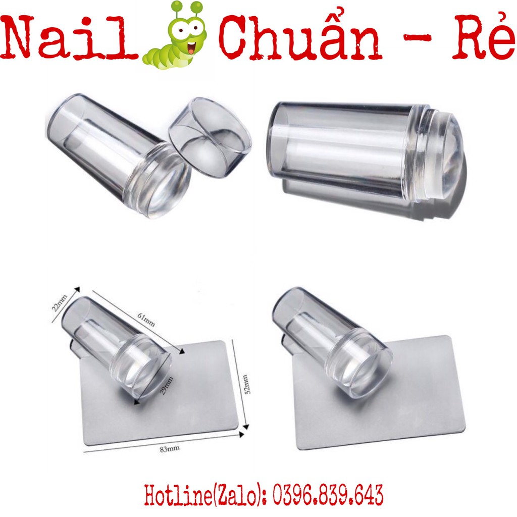 Con Dấu Silicon In Nail  - COn In Sơn Móng Tay