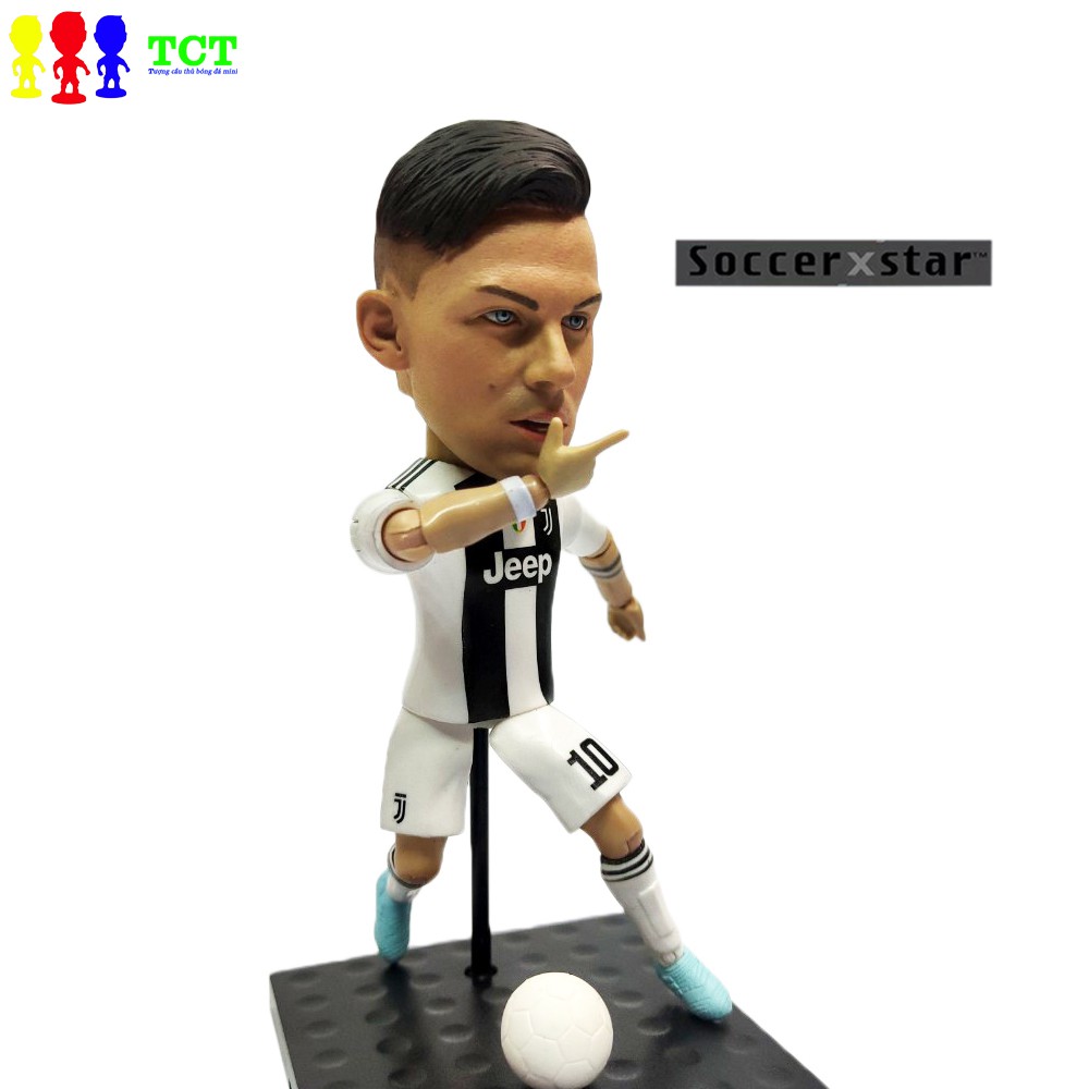 Tượng cầu thủ bóng đá SoccerXstar 13cm Dybala - Thỏa thức tạo dáng