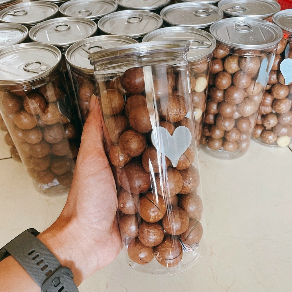 (Giá sỉ) Hạt Macca Nứt vỏ, hũ (500gr)