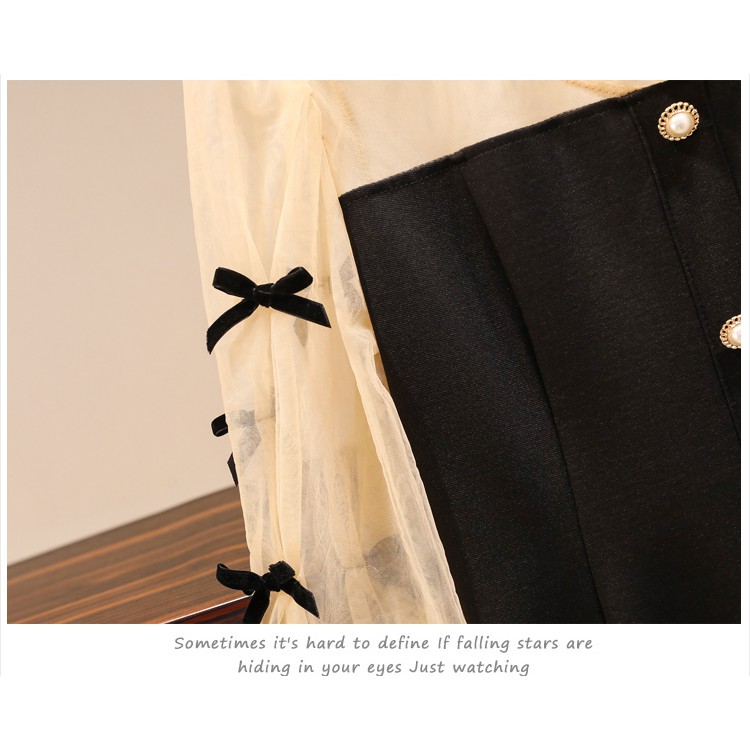 🌸Hàng Order🌸 Váy Bigsize Tay Voan Đính Nơ Cúc Dọc Váy Trẻ Trung Năng Động🌸Hàng Quảng Châu | BigBuy360 - bigbuy360.vn