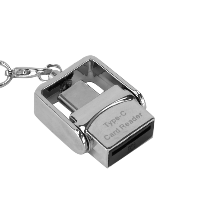 Đầu Đọc Thẻ Nhớ Usb 3.1 Type C Tf Otg 2 Trong 1 Cho Điện Thoại Samsung Galaxy S9 Type-C